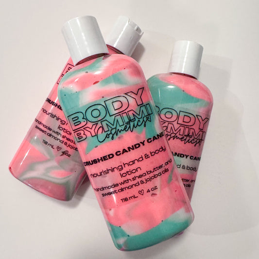 Crushed Candy Cane Moisturizing Lotion (4oz)